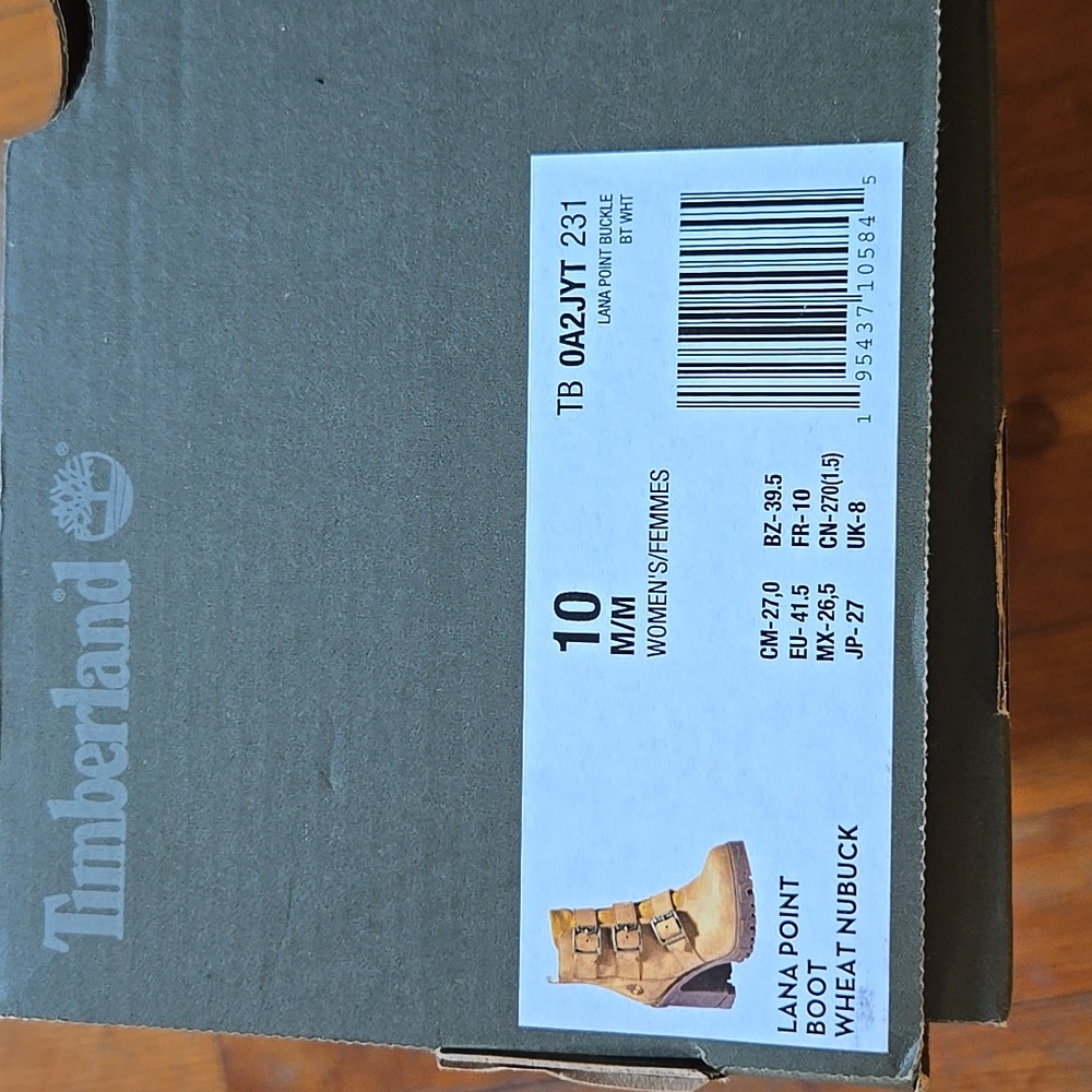 Timberland Lana Point Zip Size 10